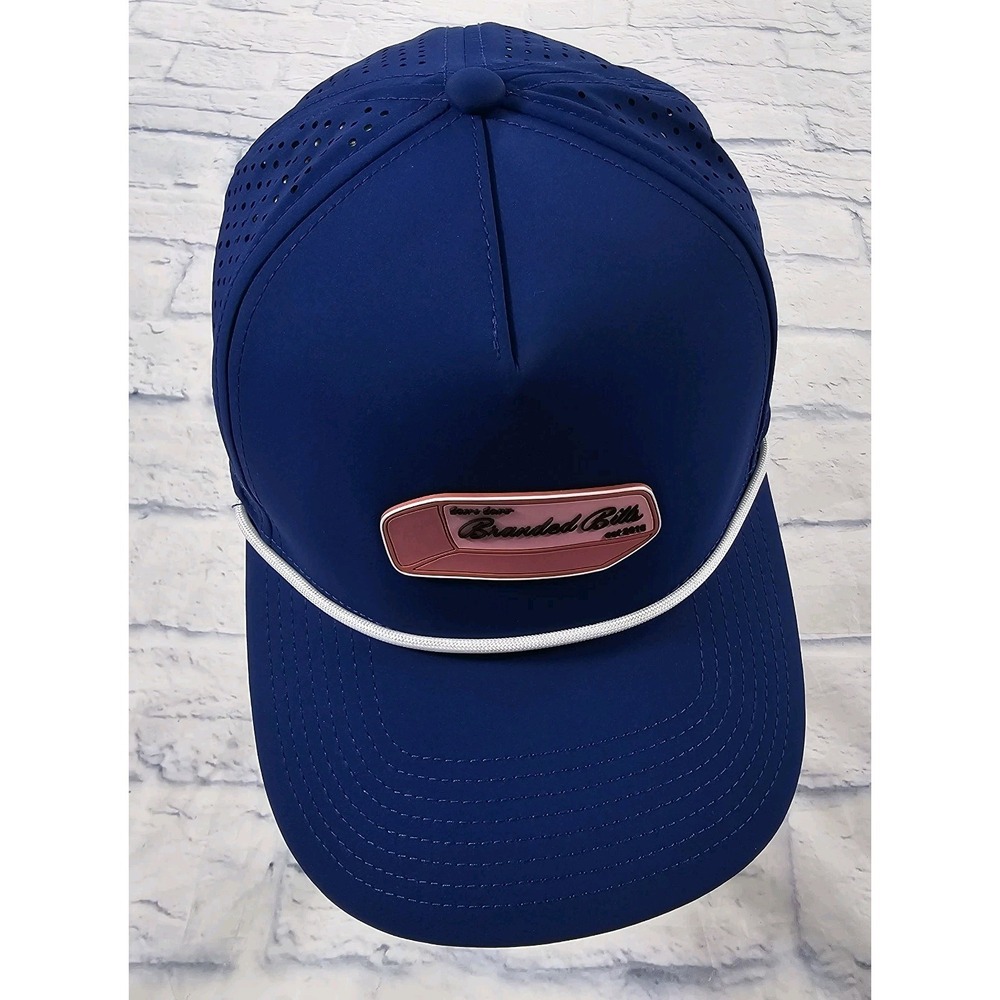 Branded Bills Adult SnapBack Golf Hat Performance 545 Rope Cap Blue